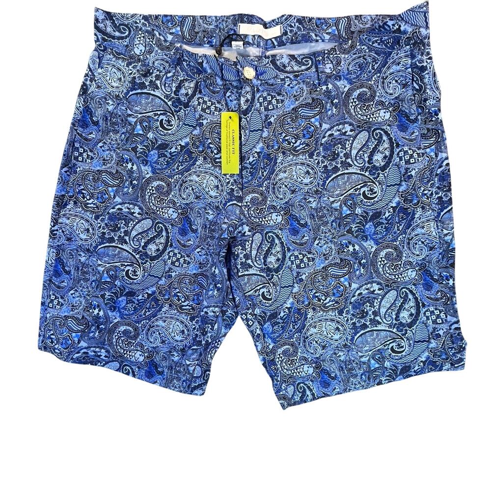 Robert Graham Blue Paisley Shorts - Men's Size 36